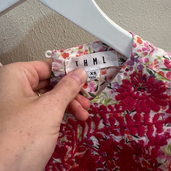 THML Embroidered Floral Blouse - Picture 5 of 5
